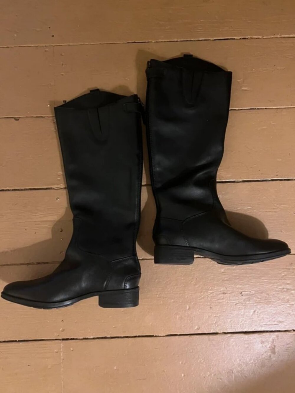 Sam Edelman Penny Black Riding Boot Size 7.5